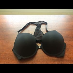 Victoria’s Secret black bra that crosses in back